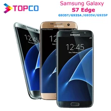 Samsung Galaxy S7 edge G935T/A/V/P US Version Unlocked LTE Android Mobile Phone Quad Core 5.5" 12MP&5MP 4GB RAM 32GB ROM NFC