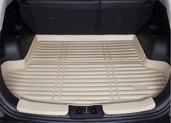 

Car styling 3D three-dimensional PU tail box protective carpet pad trunk luggage pad for Volkswagen T-Cross T Cross 2019-2020