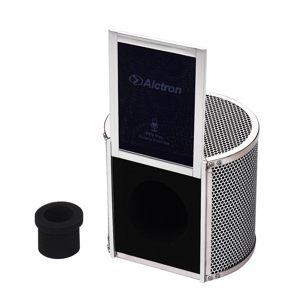Alctron PF8 PRO профессиональный микрофон Поп фильтр студия Запись микрофон ветровое стекло Поп щит шумоизоляция камера