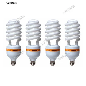 

150W photography light bulb soft light bulb 5500K three primary color white light studio thread 4 Pack CD50 T03