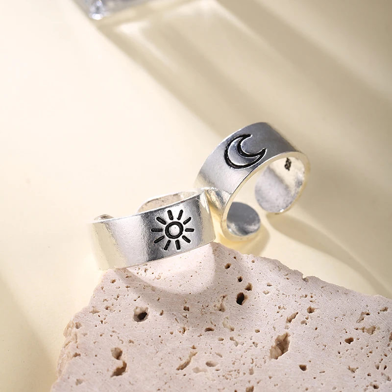 Korean Fashion Butterfly Rainbow Opening Adjustable Womens Ring For Finger Couple Rings Christmas Gift Jewelry Set Anillo | Украшения и
