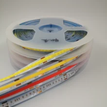 

COB LED strip 480leds/meter DC12V/24V flexible ribbon light high Density no spot dimmable lamp