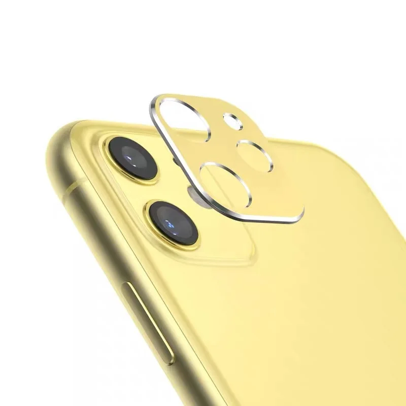 Лимит 100 объектив камеры изменение секунд защитное кольцо Крышка для iPhone 11 Pro Max металлический объектив - Цвет: iPhone 11 A5