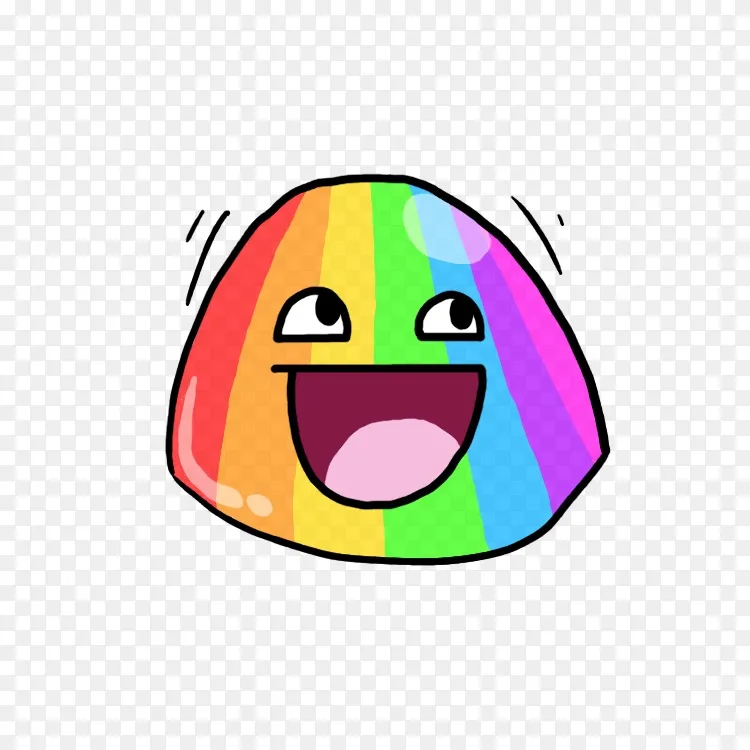 笑脸彩虹剪贴画-彩虹生日