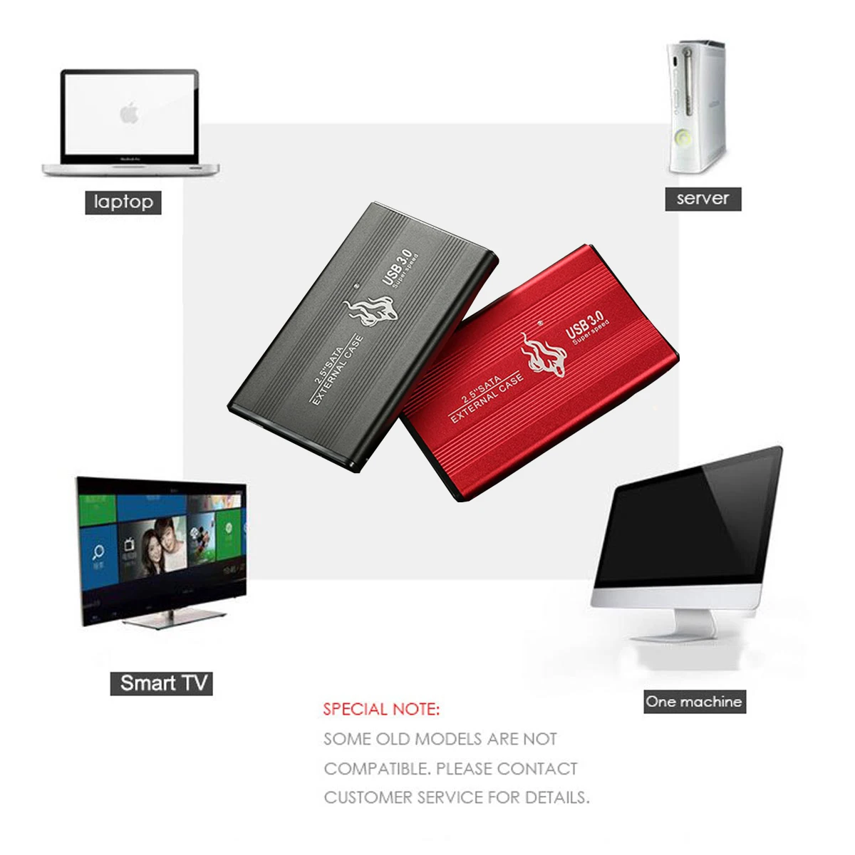 Cena HTS YP005 2.5 Cal SATA 3.0 zewnętrzny dysk twardy USB 3.0 przenośny dysk twardy 1 TB 2 TB 6Gbp dla komputerów Mac pc tv box