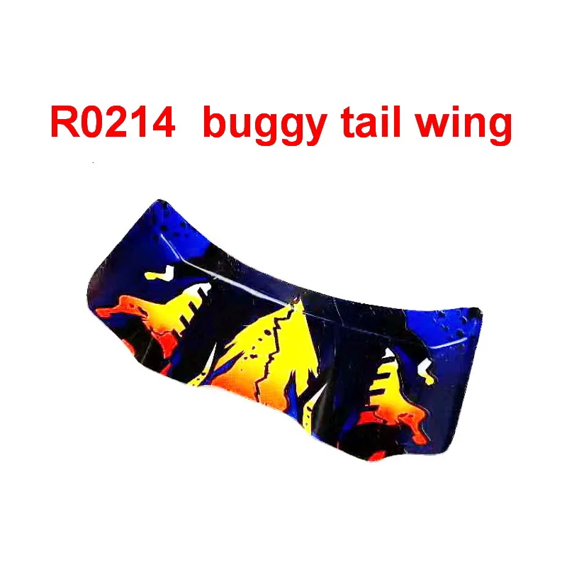 Ricambi Auto Rc 1/10 Pvc Buggy Tail Wing Per Fuoristrada Buggy Fit Vrx Racing 1/10 Rc Model Car Parts Giocattoli Per Bambini Adulti