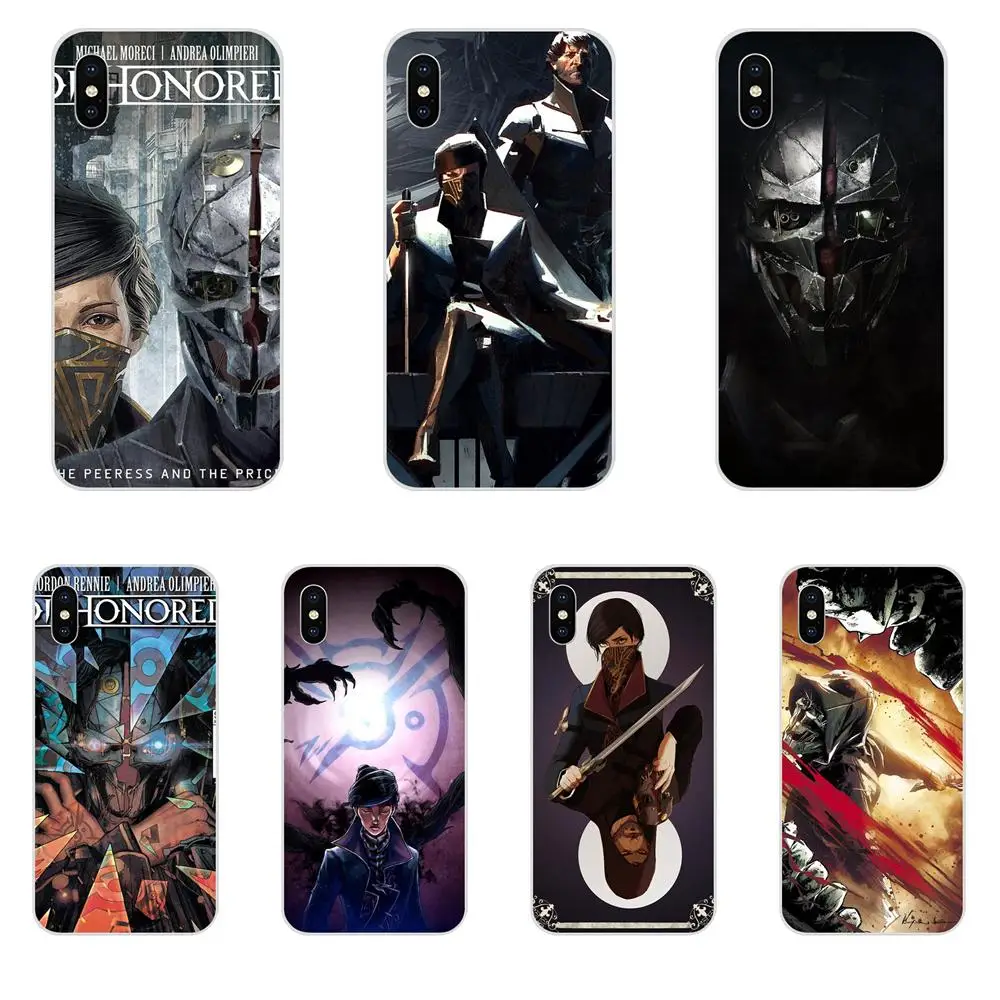 Мягкий чехол из ТПУ для игры Dishonored 2 Emily Kaldwin sony Xperia Z Z1 Z2 Z3 Z4 Z5 compact Mini M2 M4 M5 T3 E3 E5 XA XA1 XZ