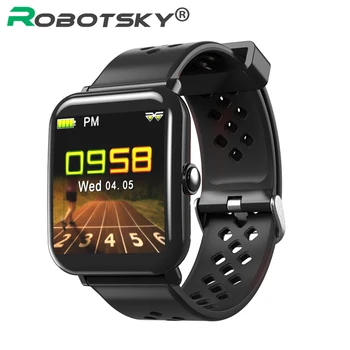 

DM06 Smart Watch Sport Fashion Men Women IP68 Waterproof Blood Pressure Fitness Tracker Heart Rate Monitoring Smart Wristband