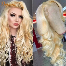 Blonde 613 Lace Front Wig 13X4 Lace Frontal Body Wave Wig Remy Human Hair Wigs Pre Plucked Body Wave Wig