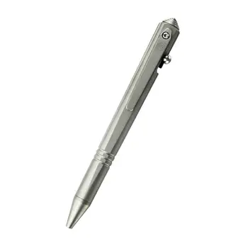 

KUBEY Titanium Tactical Pen Smooth Writing Glass-Breaker Tip for First Responders Doctors Car Drivers Firemen