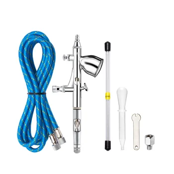 

Airbrush Spray Gun 0.2-0.3mm 9cc Dual Action Paint Art Cake Craft Hose Kit