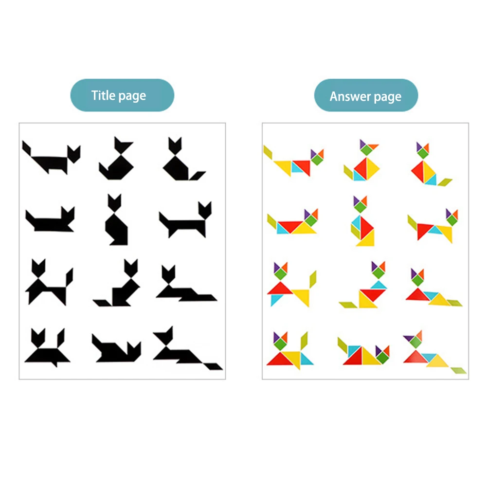 Магнитная 3D Головоломка Tangram игра раннее образование головоломка Рисование настольные игры игрушка может написать различные узоры