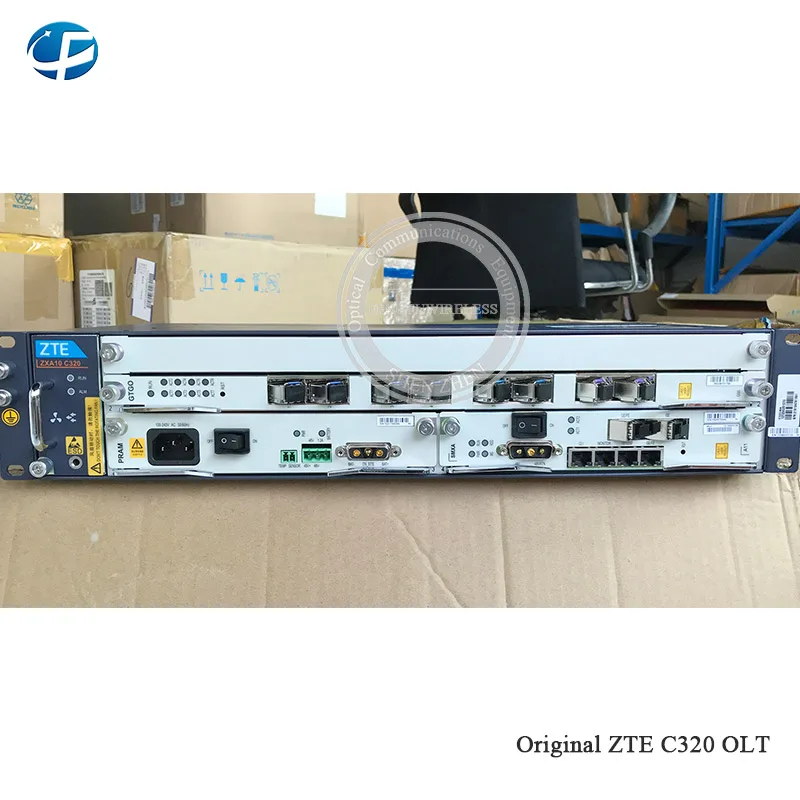 Мини zte C320 GPON OLT с 10GE SMXA/3+ 1* коляска+ 8pon GTGO C+ con 8 шт. sfp