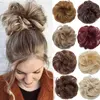 Snoilite women scrunchies hair elastic hair bun chignon hairpieces synthetic updo hair accessories Ponytail Extensions for women ► Photo 1/6