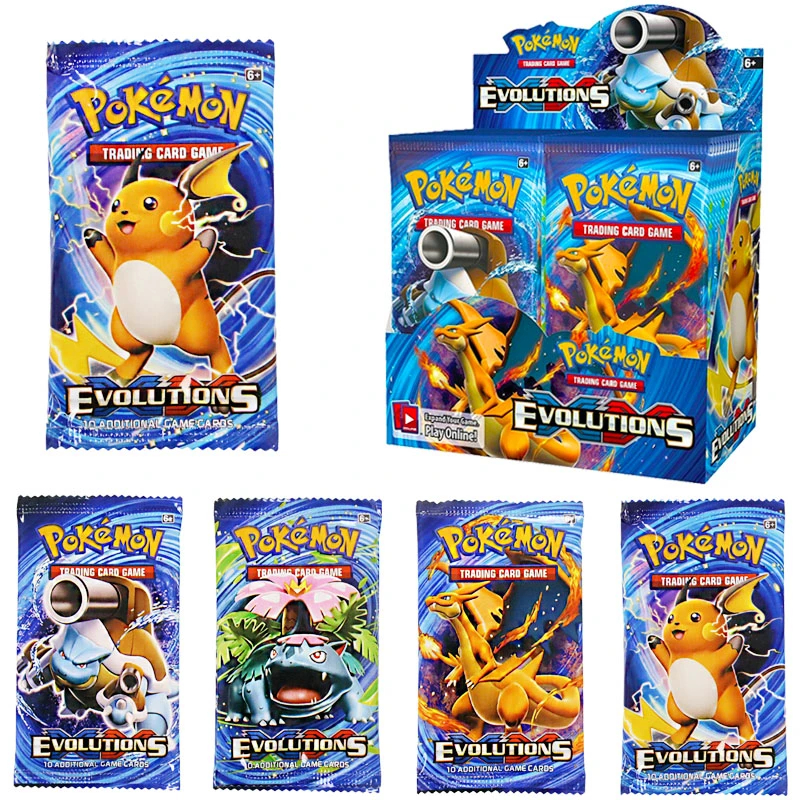 324 360pcs Pokemon English Franca Espanol Hidden Fates Evolutions Vivid Booster Collectible Trading Card Game Children Toy Game Collection Cards Aliexpress