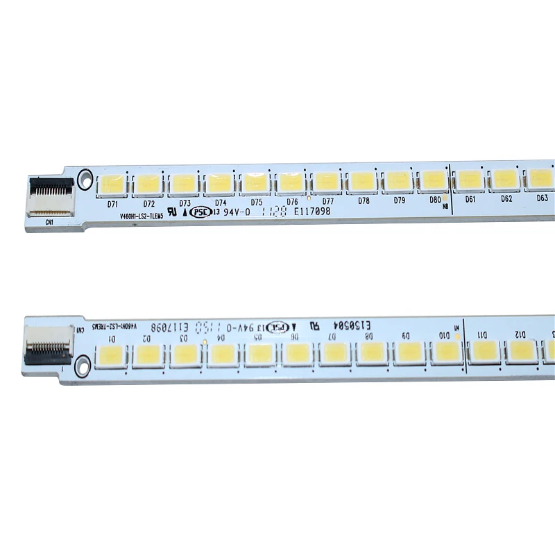 

10 шт./лот для 46E65SG 46 "V460H1-LS2 светодиодный полосы V460H1-LS2-TREM5 V460H1-LS2-TLEM5 80 светодиодный 597 мм