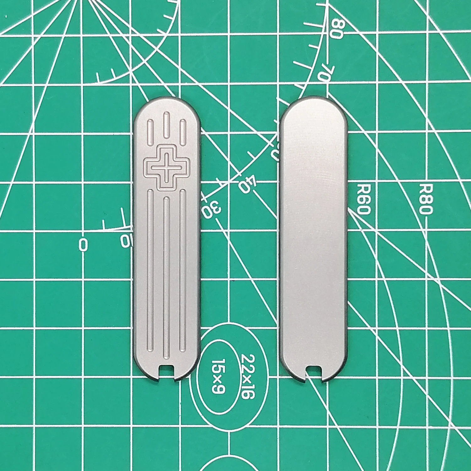 Custom Made Titanium Alloy Scale for 58mm Victorinox Swiss Army Knife