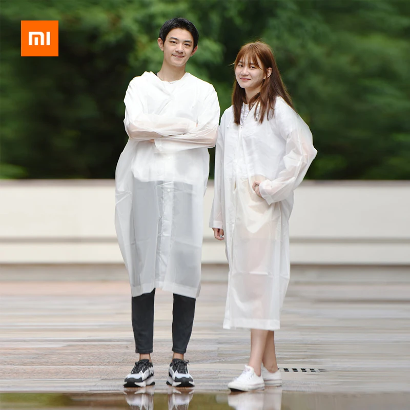 

Xiaomi Youpin Qualitell raincoat Light and portable Waterproof windproof Minimalist Outdoor camping portable raincoat