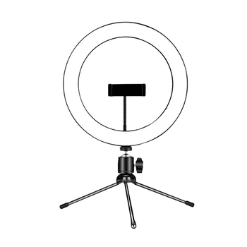 

Ring Fill Light Photography Selfie Stick Ring Light with Phone Holder 10 Inch 26cm LED Makeup Ring Lamp
