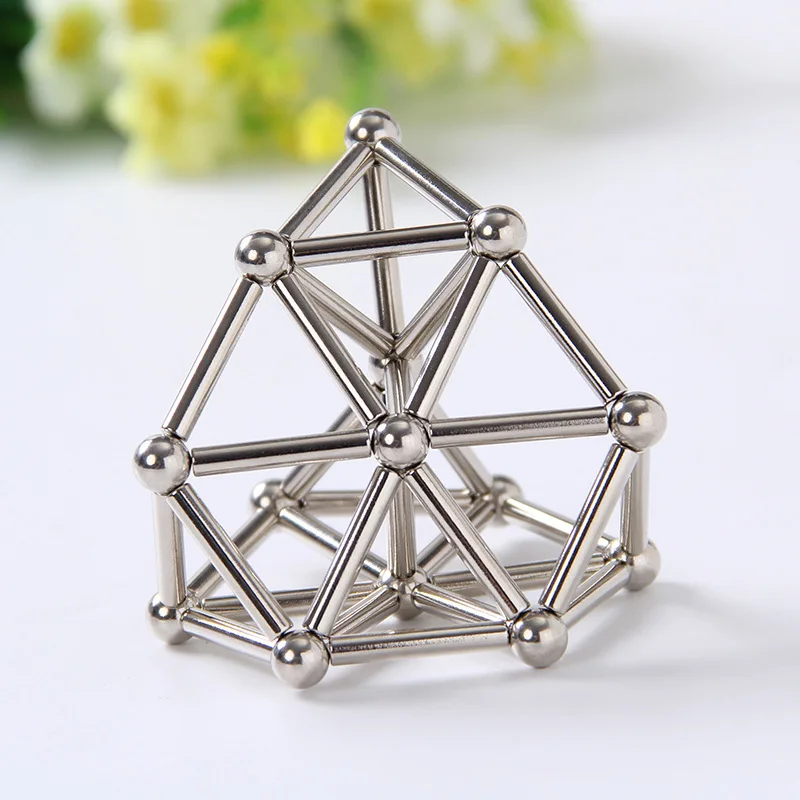27PCS steel ball and 36PCS electromagnetic rod neodymium puzzle Neo cube DIY building block toy Magico Cubo | Игрушки и хобби