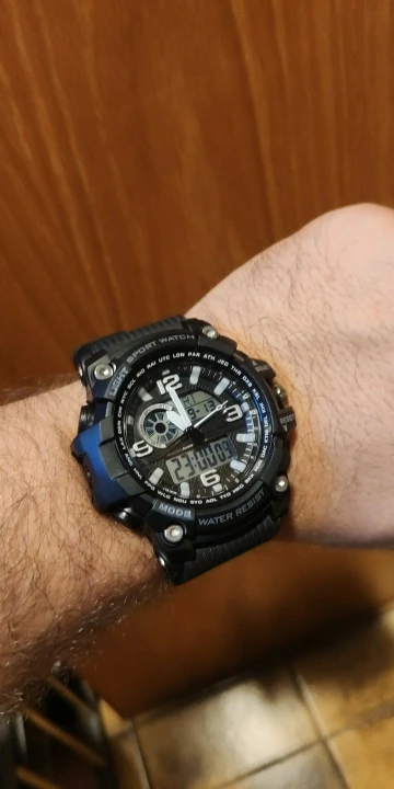 Xiaomi TwentySeventeen Outdoor Dual Display Electronic Watch Dial Dual Time Display Countdown Waterproof Sport Digital Watch New (4)
