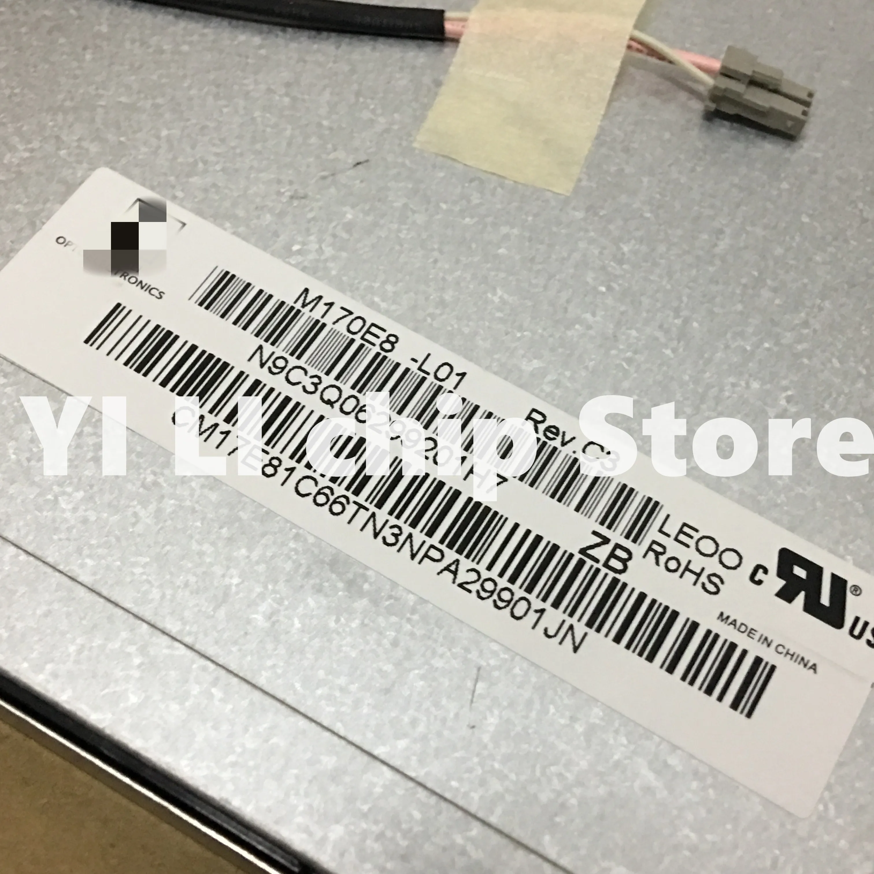 100% original test LCD SCREEN M170E8-L01 LTM170E8