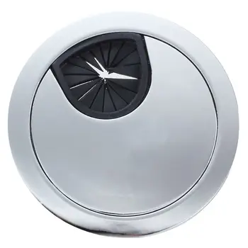 

Computer Desktop 50mm Diameter Round Stainless Steel Cable Hole Cover Cap