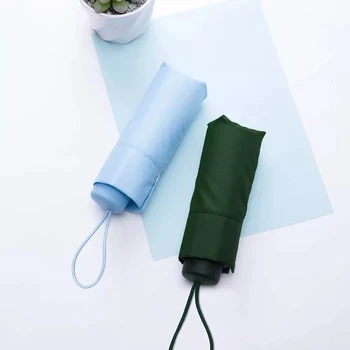 

UMBRACELLA Mini Fold Umbrella Protable Ultralight Rainy Umbrellas waterproof Windproof UV Man woman Summer Sunshade Protector