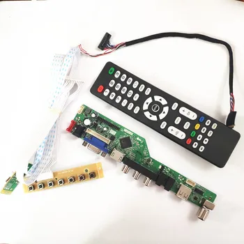 

For LP156WH4-TLA1 15.6" laptop LCD screen 1366*768 40-pin LVDS WLED HDMI/VGA/AV/Audio/RF/USB TV56 controller driver board kit