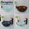 black bathroom sink set bacia de banheiro with matte black faucet multiple colour glass tempered glass basin mixer tap set 1