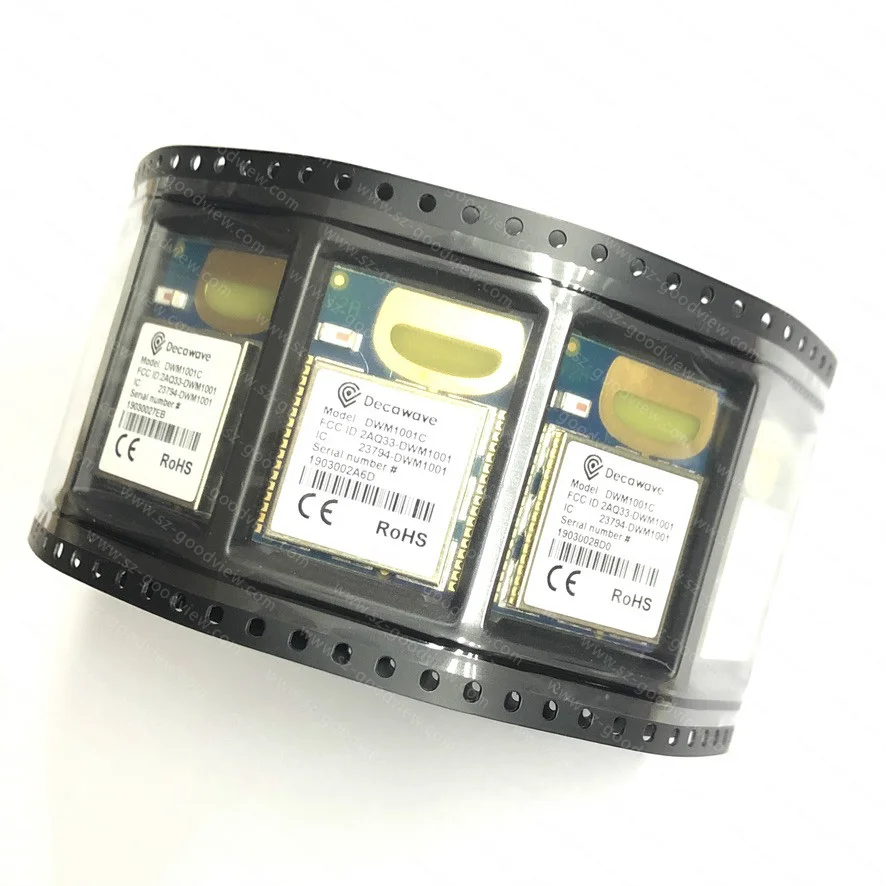 Original DWM1001C v4.0 UWB 2.4GHz 6.5GHz Transceiver Module DWM1001 802.15.4 |