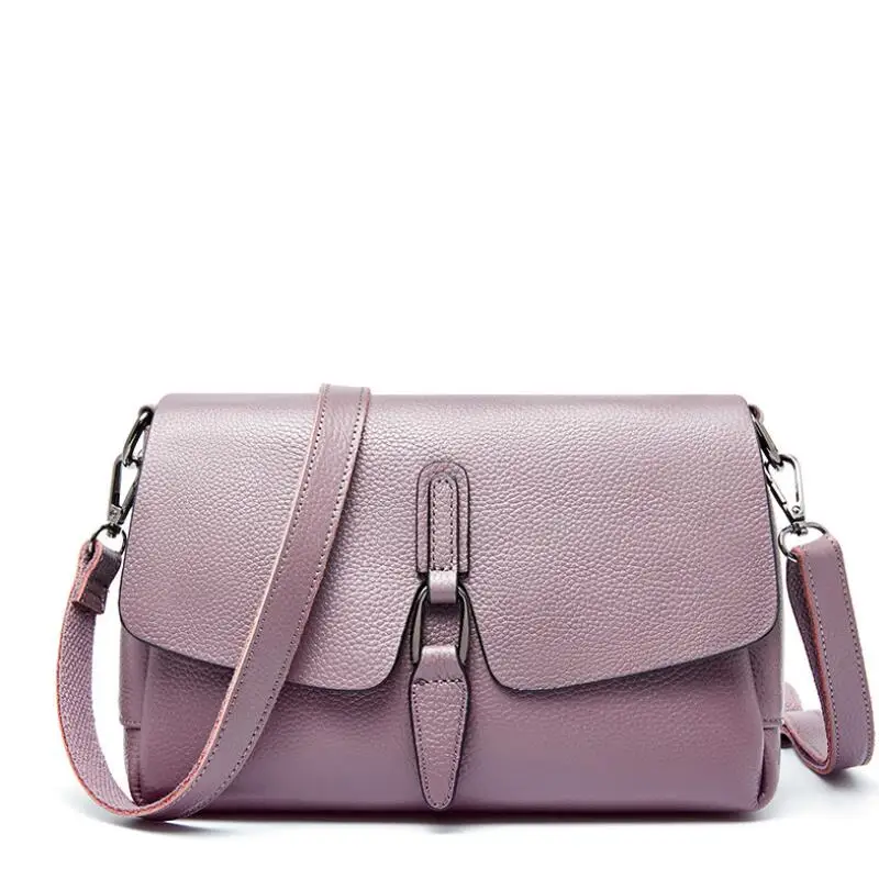 Q1170 Lilac Сумки San maries Сумки из натуральной кожи женские сумки высокого качества роскошные дизайнерские сумки на плечо женские мужские сумки - Цвет: Q1170 Lilac