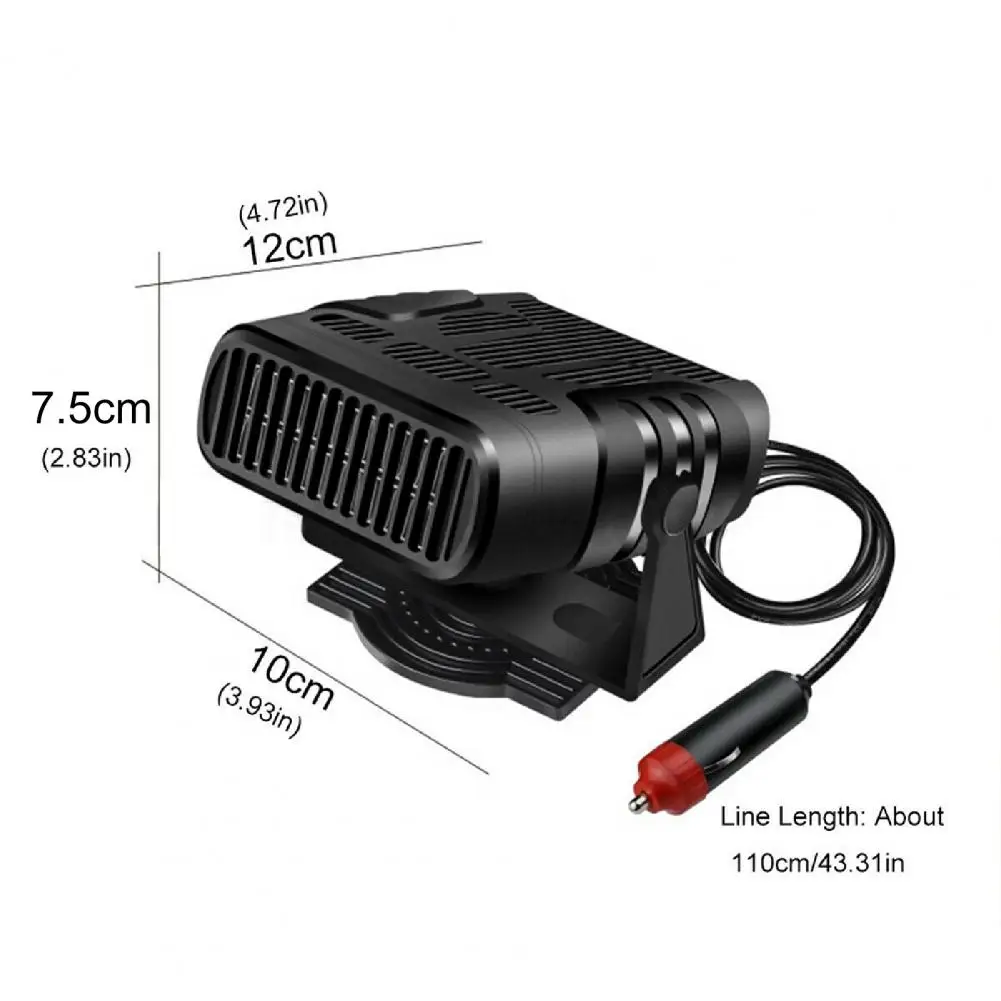 Car Defroster Multifunctional Strong Wind 2-In-1 12V 24V Car Windshield  Heater for SUV - AliExpress