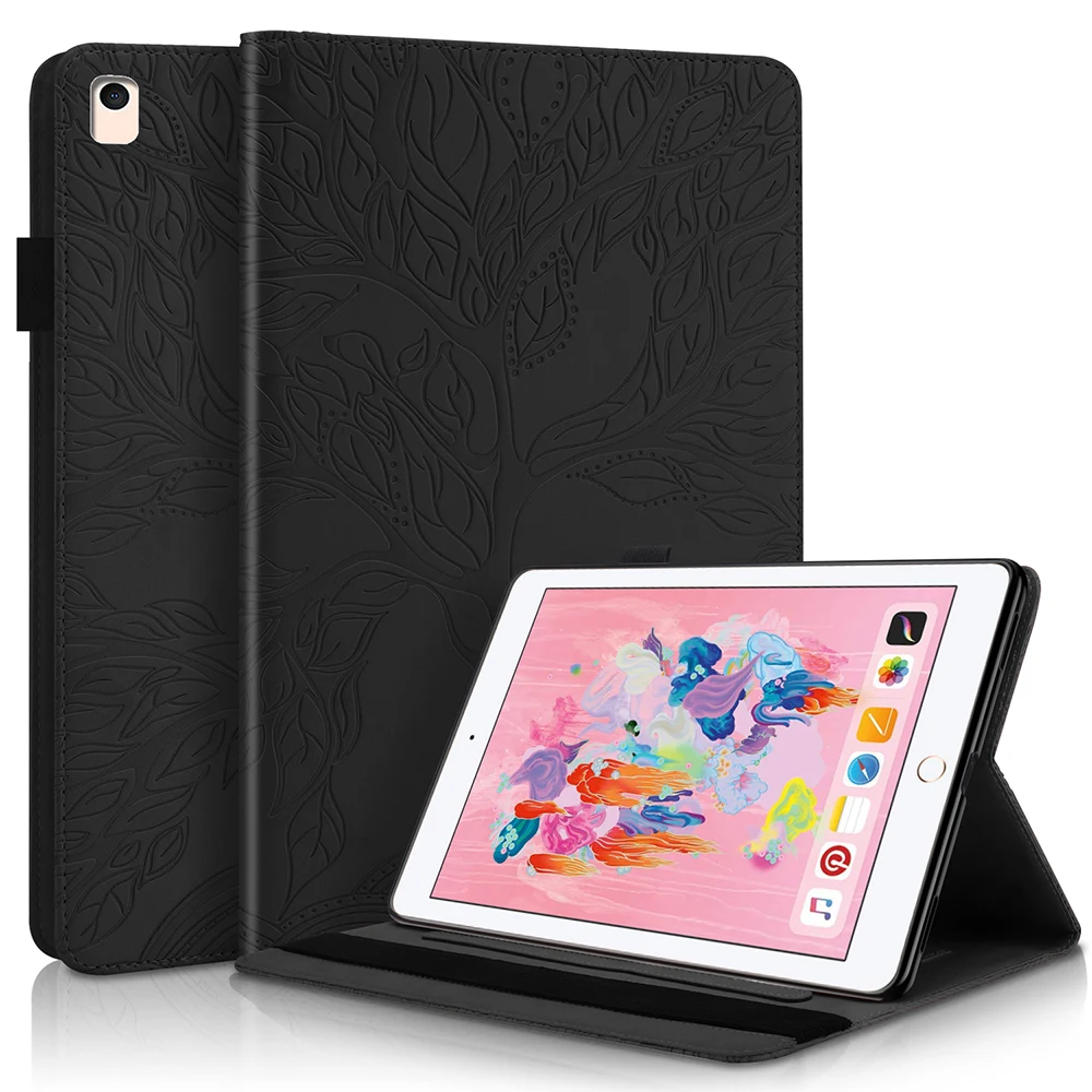 PU Feather Stand Folio Tablet Case Cover for Galaxy Tab A 10.5 10.1 T500 T590 T595 T510 T515 T580 T585 T720 T290 S6 P610 Case