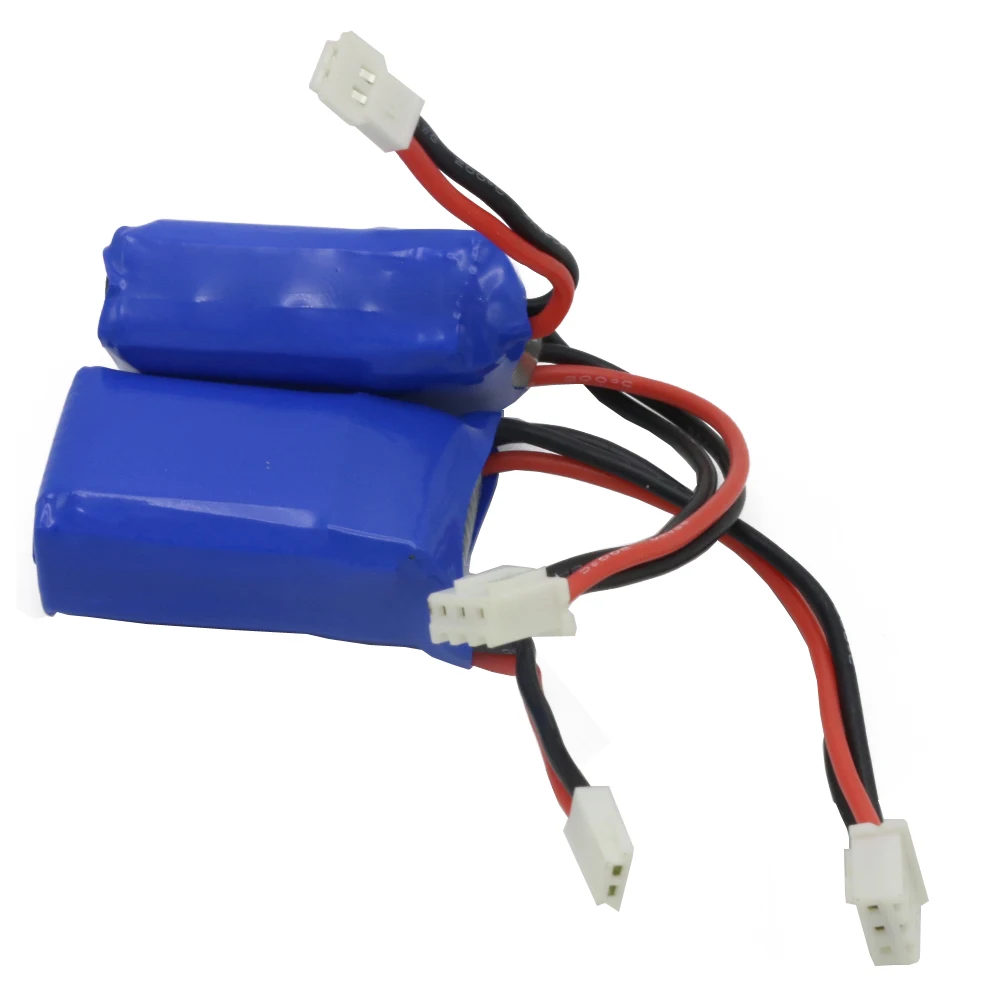 

RC Battery.2pcs/lot 7.4V 2S 250mAh 20C Losi Micro SCT 1/24 Short Card Battery For Mini Remote Control Car