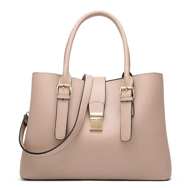Tonny Kizz деловые сумки для женщин tote сумки кожаные женские сумки на плечо OL стиль женские роскошные сумки дизайнерские bolsa feminina - Цвет: Khaki A