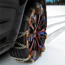 Universal Anti-slip Winter Car SUV Wheel Tyre Tire Snow Mud Steel Chain Belt