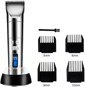 

Professional Electric Hair Clippers Beard Trimmer Barber Grooming Kits Shaver H55B