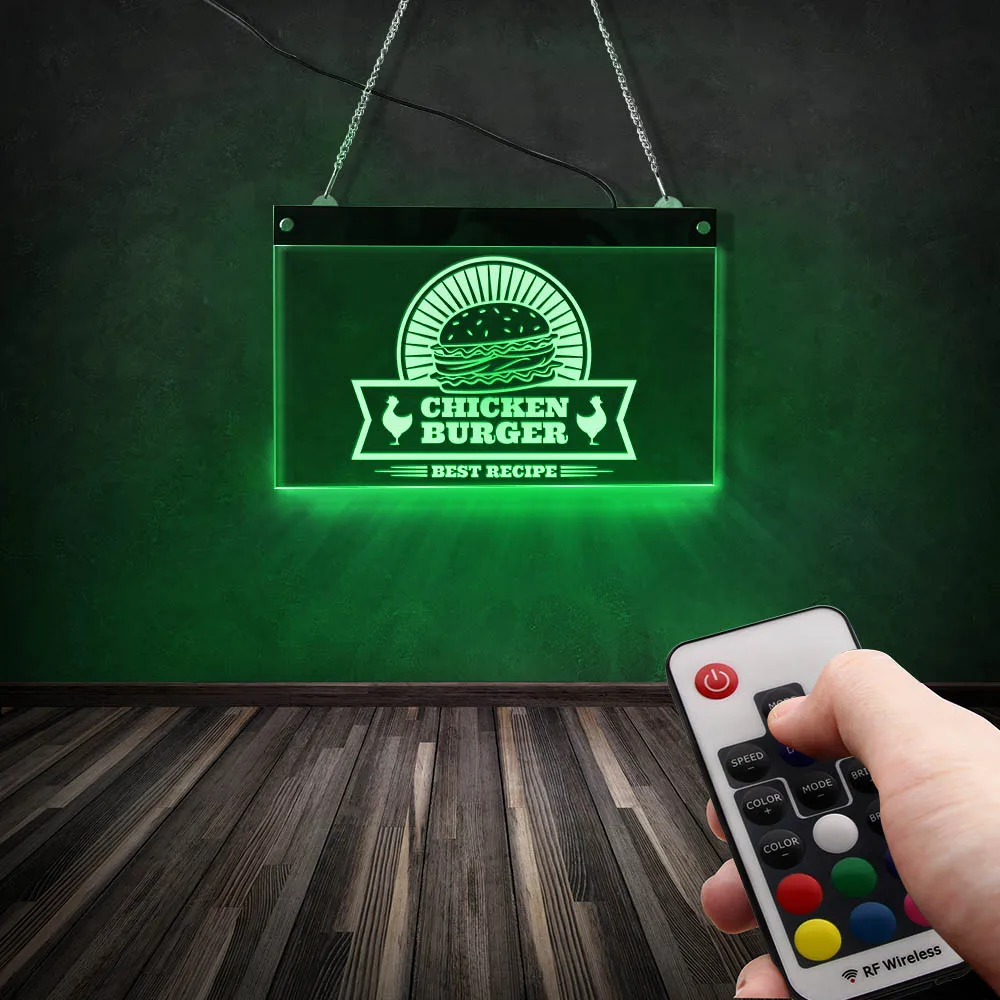 

Led 3D Night Light Signboard Light Custom Remote Control Acrylic Hang Tag Light for Bar Coffee Shop Travel Set KTV Hotel 3d Lamp