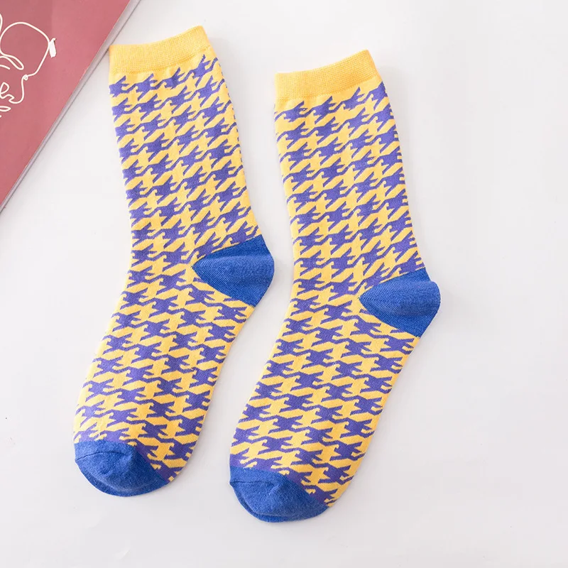 Lightning Kawaii/носки с героями мультфильмов; женские милые забавные хлопковые носки в Корейском стиле; носки для скейтборда в японском стиле Харадзюку; милые носки с фруктами; Meias - Цвет: Lightning