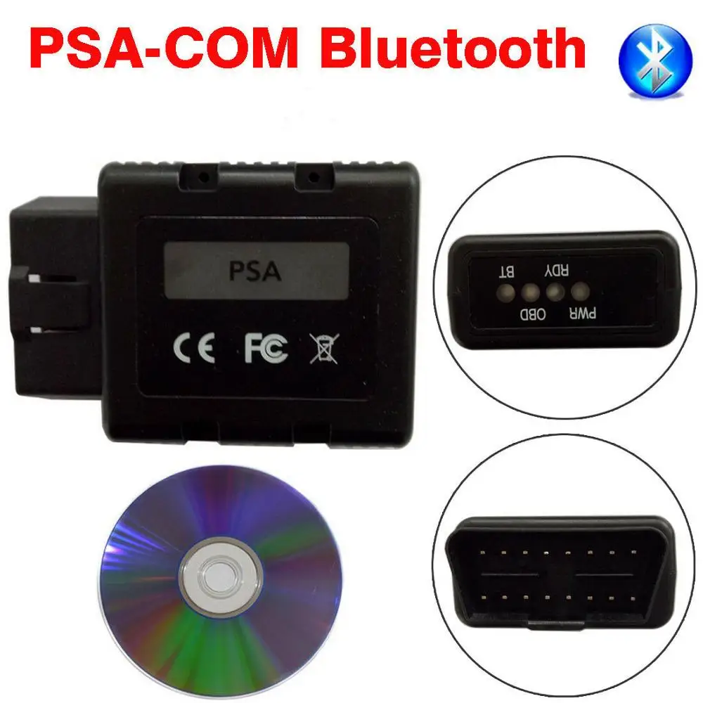 Автомобильный ключ программист PSACOM PSA-COM Bluetooth psacom Замена Lexia-3 PP2000 BT для программирования ключей ECU для Citroen peugeot
