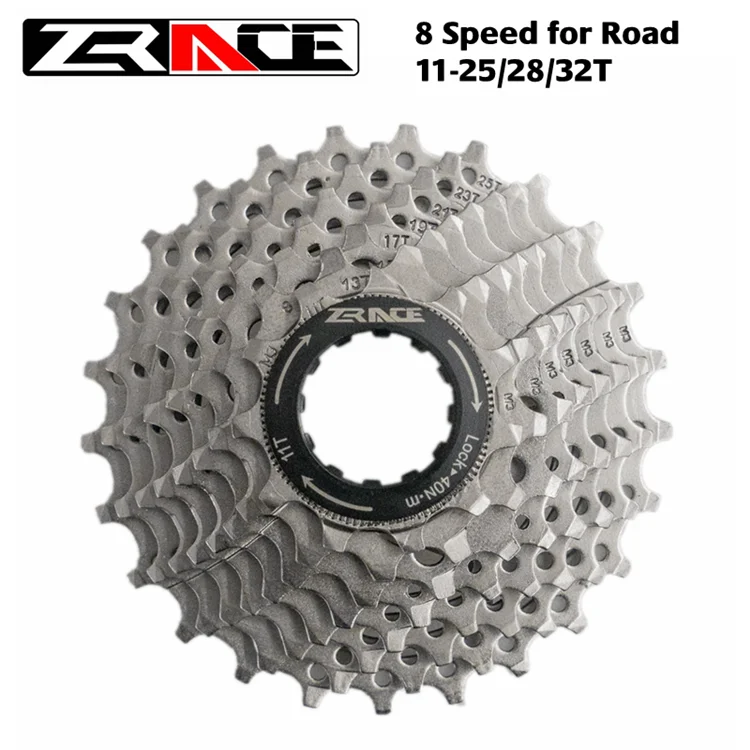 Кассета для велосипеда zracing, 8 скоростей, дорожный/горный велосипед MTB, 8 S, Freewheel, 11-25 T/11-28 T/11-32 T, велосипедные аксессуары
