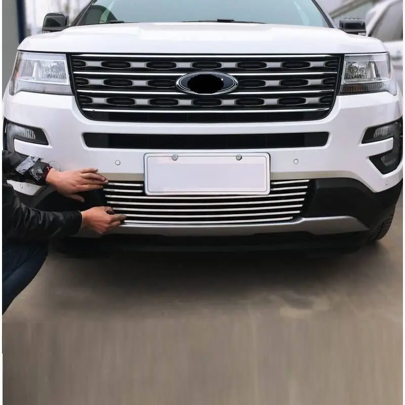 Декоративные стильные персонализированные Автоаксессуары аксессуары защитные аксессуары для автомобилей гоночные грили 13 14 15 для Ford Explorer