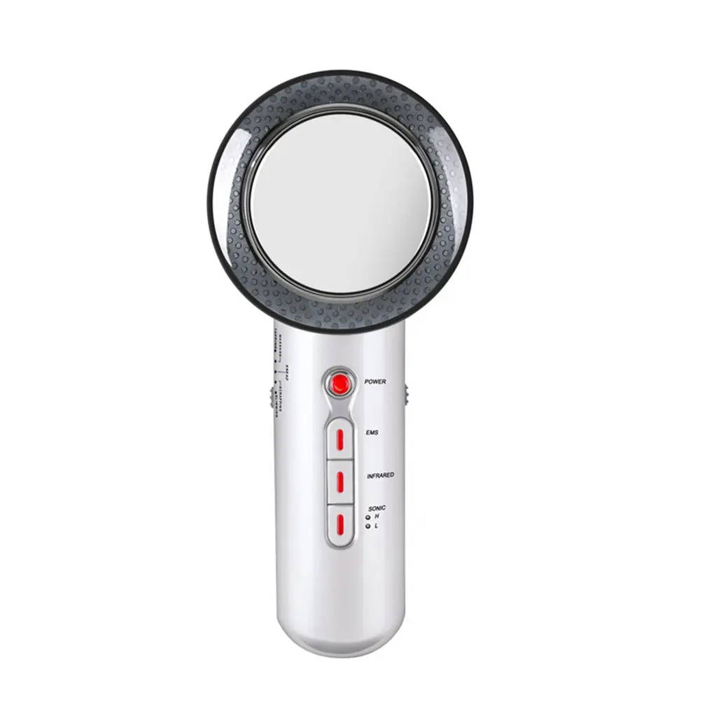 LED Photon Ultrasonic Lifting Face Lift Skin Cleaner Wrinkle Remover Anti Aging Ultrasound Facial Beauty Massager 2