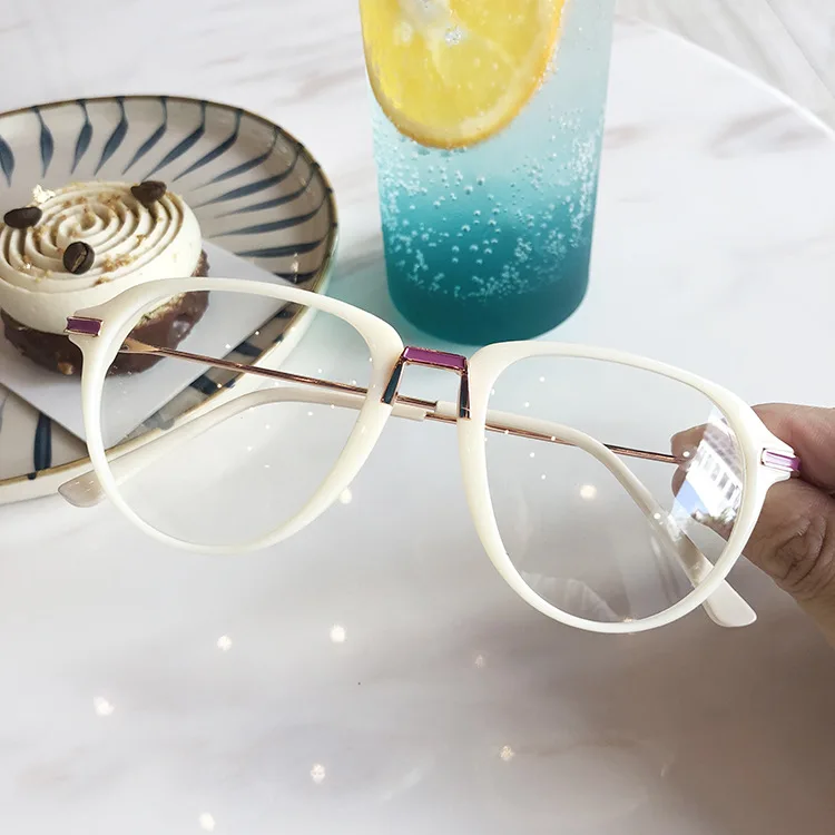 Новейшая квадратная оправа винтажные Eeyglasses женские негабаритные Большие размеры оптические оправы металлические очки оправа с прозрачными линзами Eyeware NX