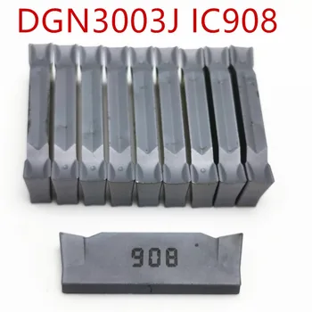 

100pcs DGN3003J IC908 Carbide Insert Turning Tool Turning Milling Cutter CNC Cutting Tool Slot Cutting end milling DGN 3003J