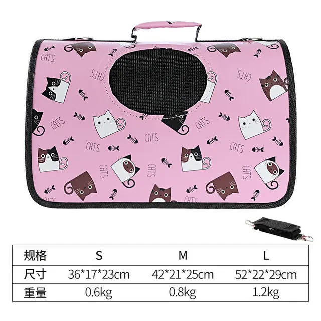 Pet-705-7 Petshy дышащая переносная сумка-переноска для домашних животных, сумка на плечо, сумка для путешествий для кошек и собак, чехол для переноски для щенков и кошек - Цвет: Pet-705-7