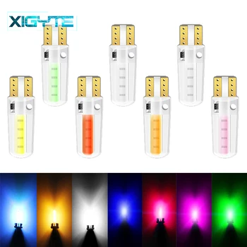 

NEW Car Accessories T10 W5W LED Car Interior Light COB Marker Lamp DC 12V 168 194 501 Side Wedge parking bulb Canbus Car Styling