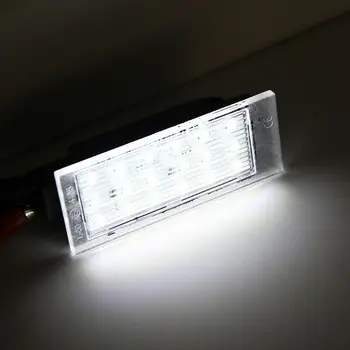 

Lamp License Plate Light No Error Lights 18 LEDs 415 2pcs White Durable