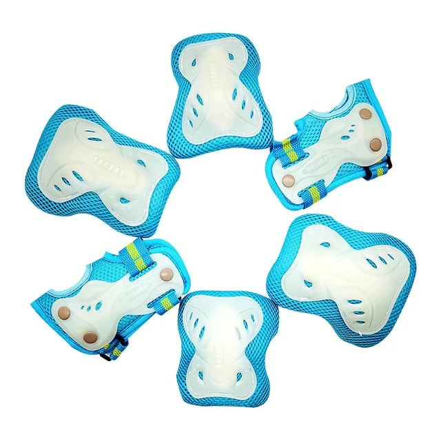 US $22.85 Roller Skating Protective Clothing Set Children Fluorescent Night Light Skating Roller Skate Shoes 